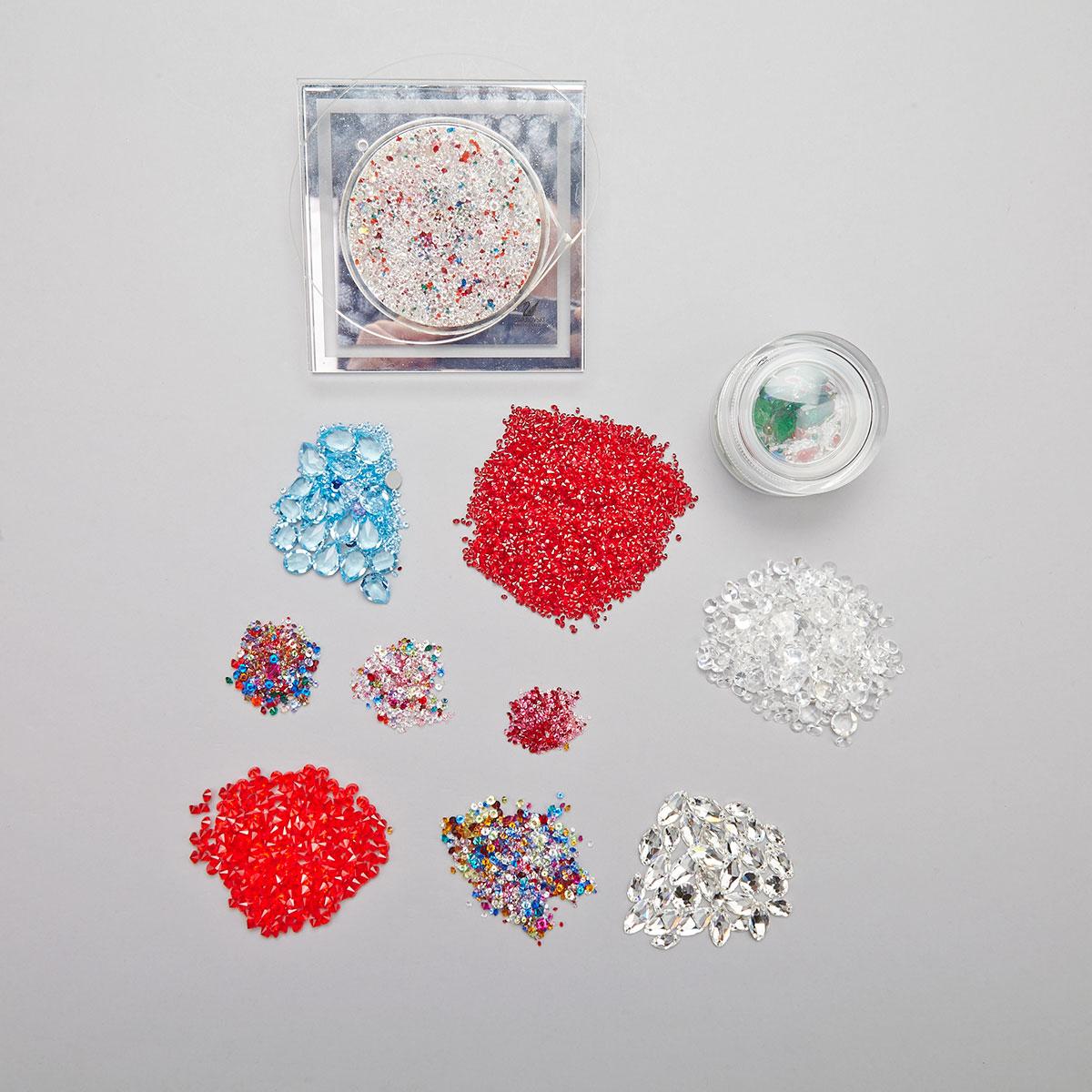 Large Quantity of Small Swarovski Crystals, early 21st century