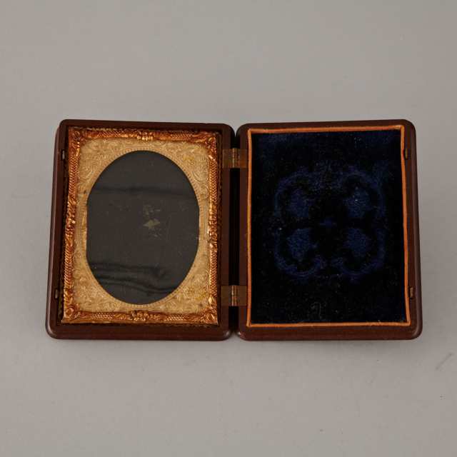 Union Case Thermoplastic Photograph Case, mid 19th century