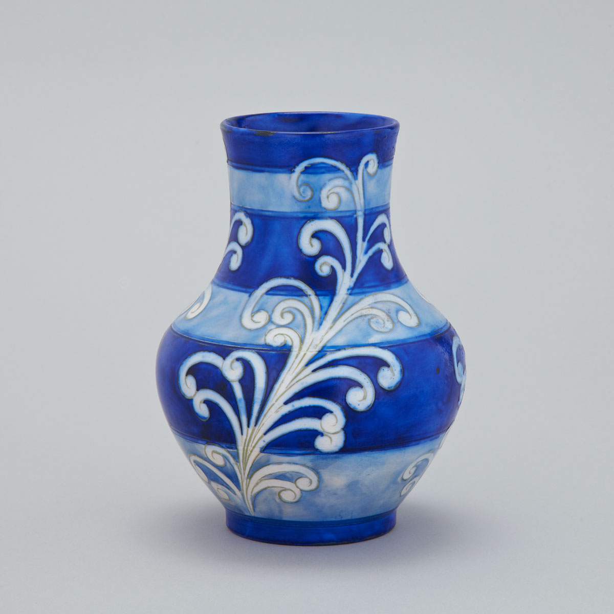 Moorcroft  Banded Fern Vase, c.1928-30