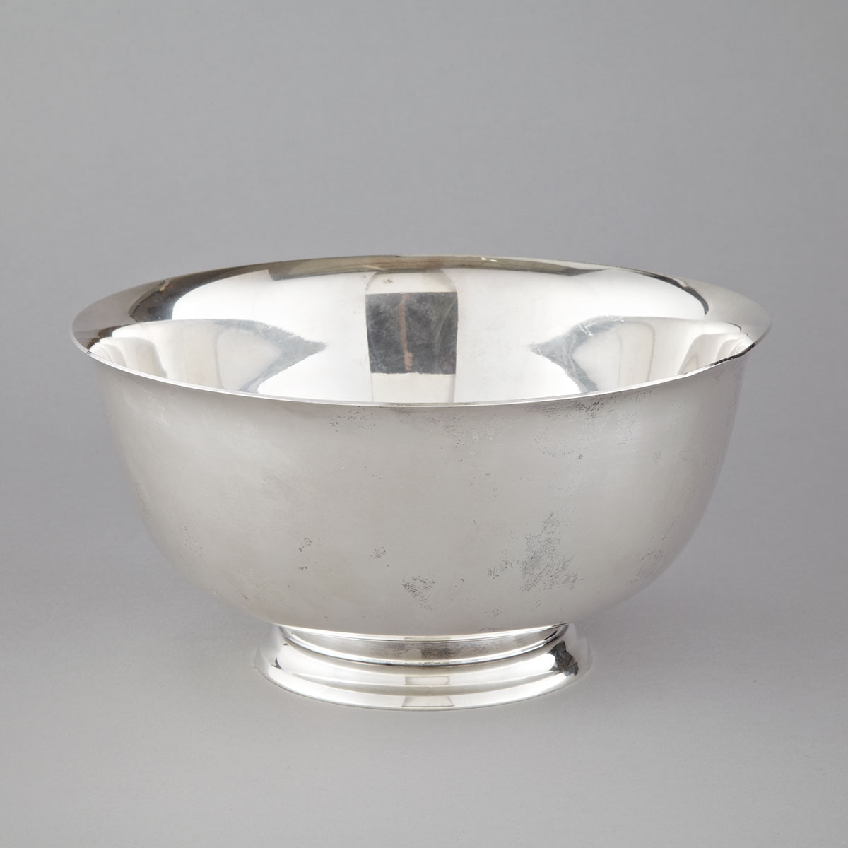 American Silver Paul Revere Style Bowl, Reed & Barton, Taunton, Mass., c.1940
