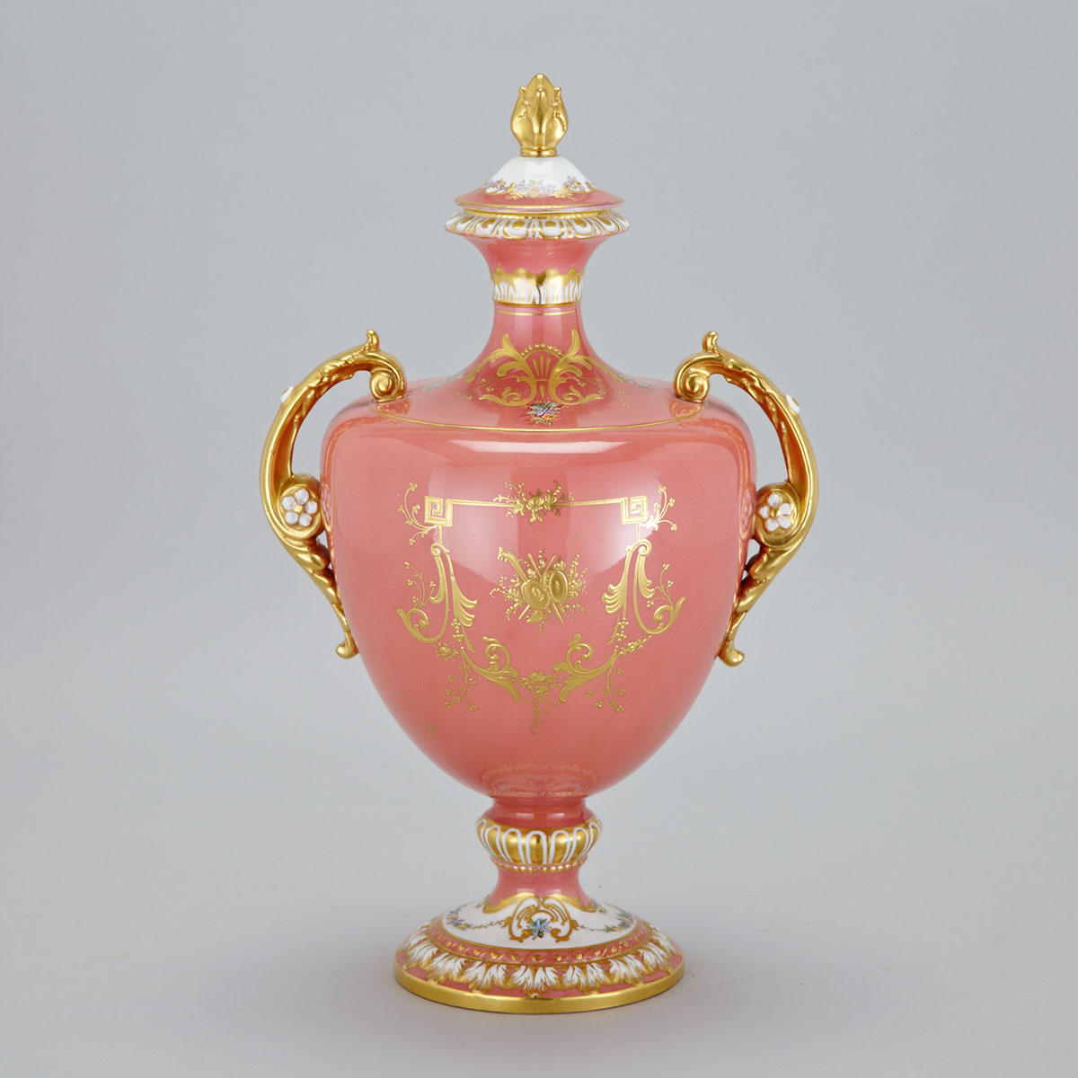 Royal Bonn Two-Handled Portrait Vase