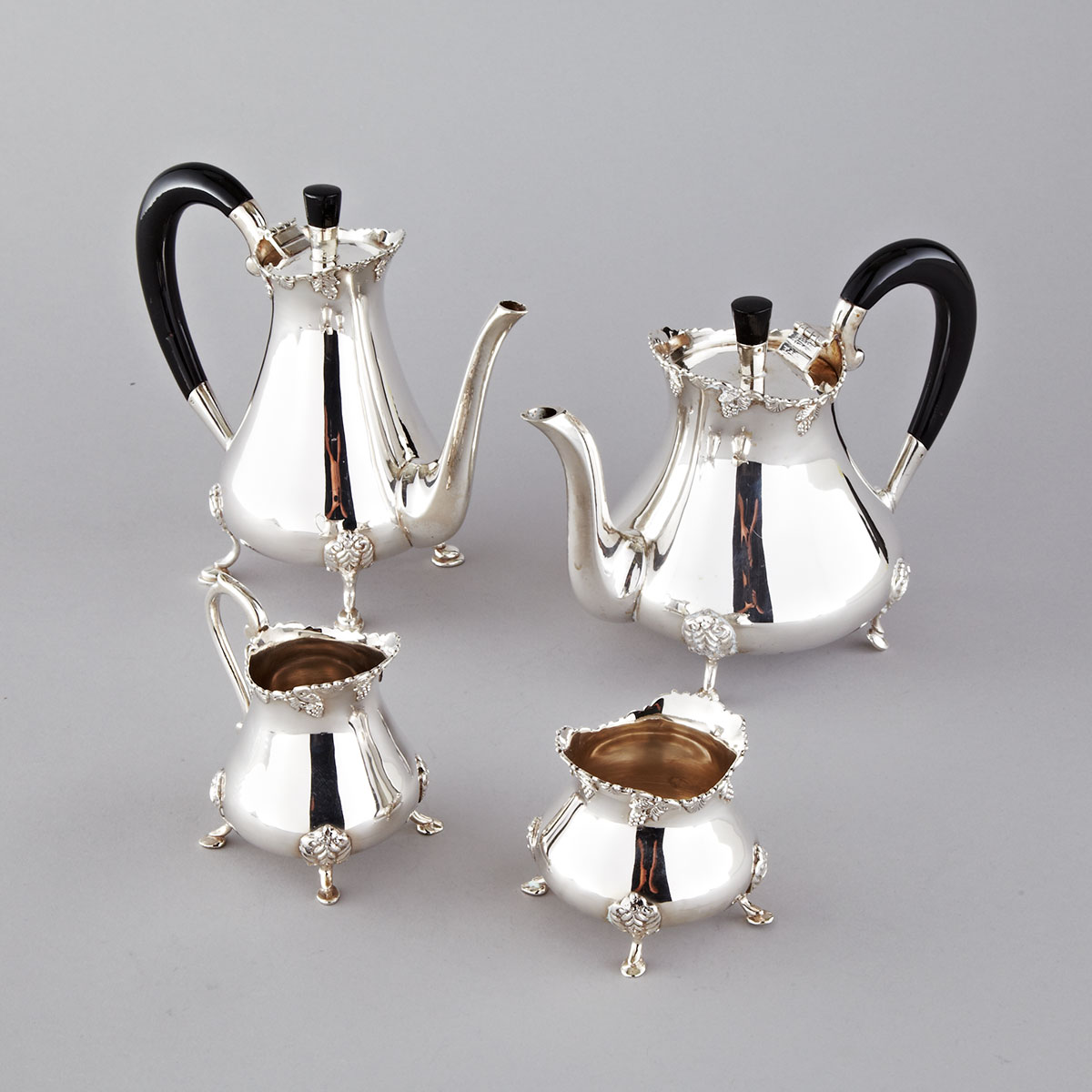 Indian Silver Tea and Coffee Service, 20th century