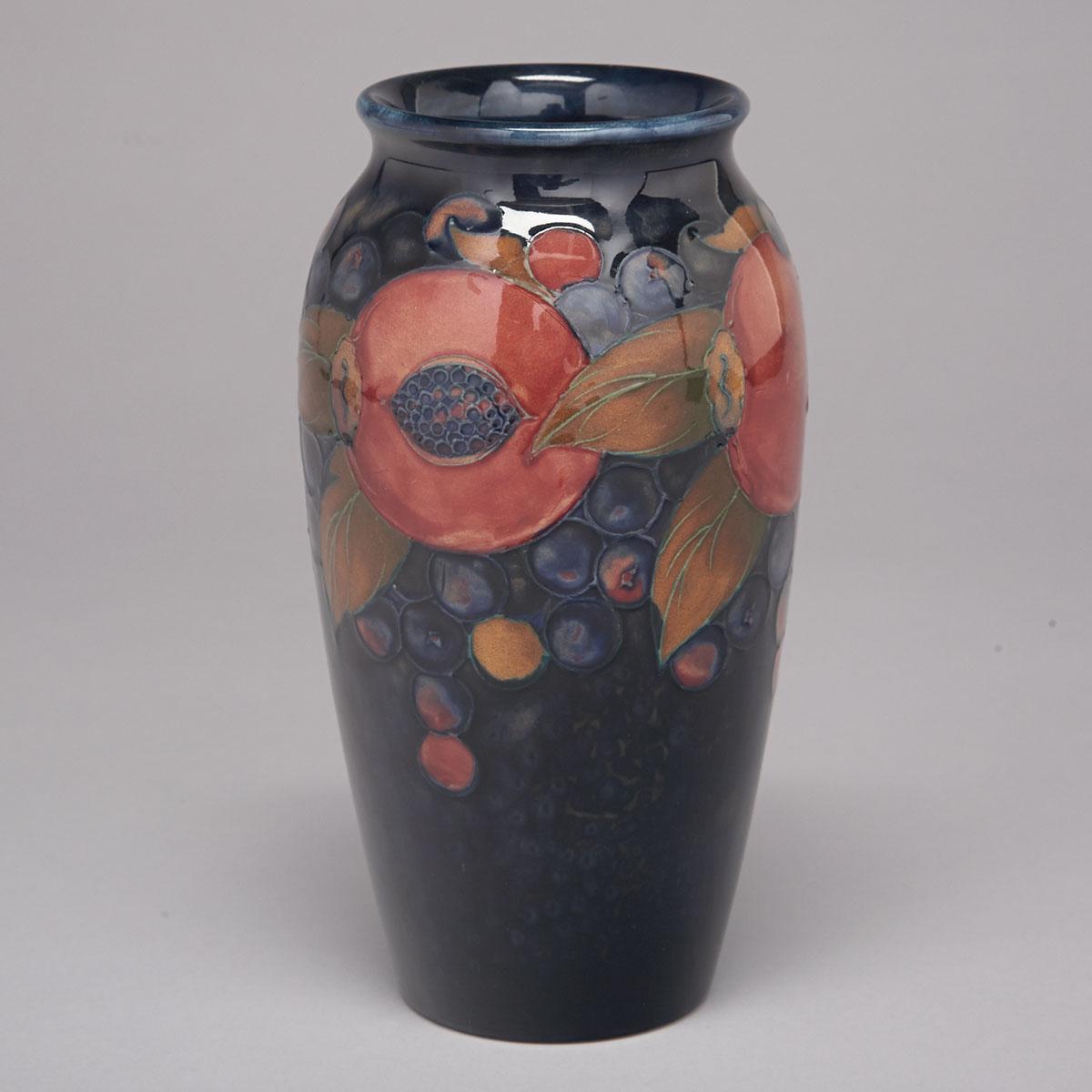 Moorcroft Pomegranate Vase, c.1925