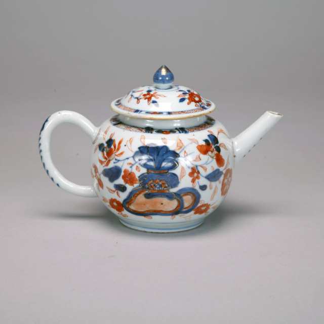 Export Chinese Imari Teapot, 18th Century 