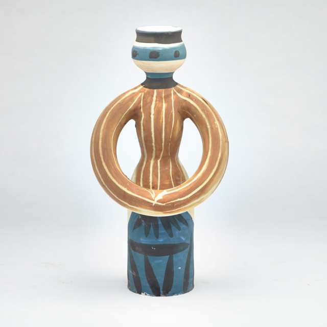 ‘Lampe Femme’, Pablo Picasso (1881-1973) Ceramic Vase, c.1955
