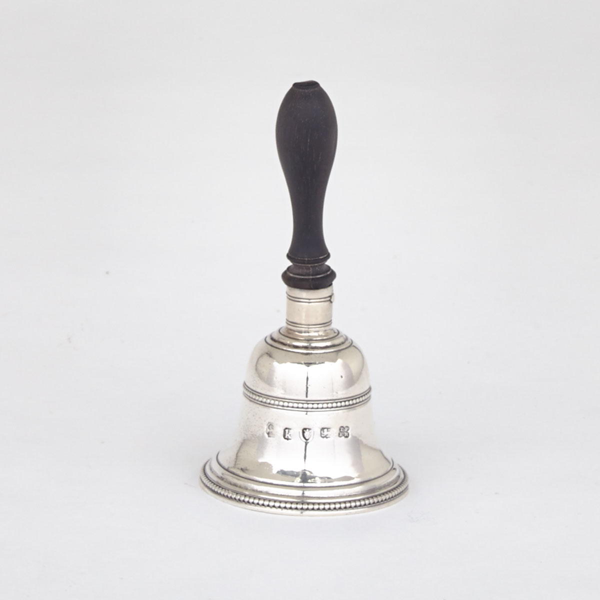 George III Silver Table Bell, Thomas Phipps & Edward Robinson, London, 1785