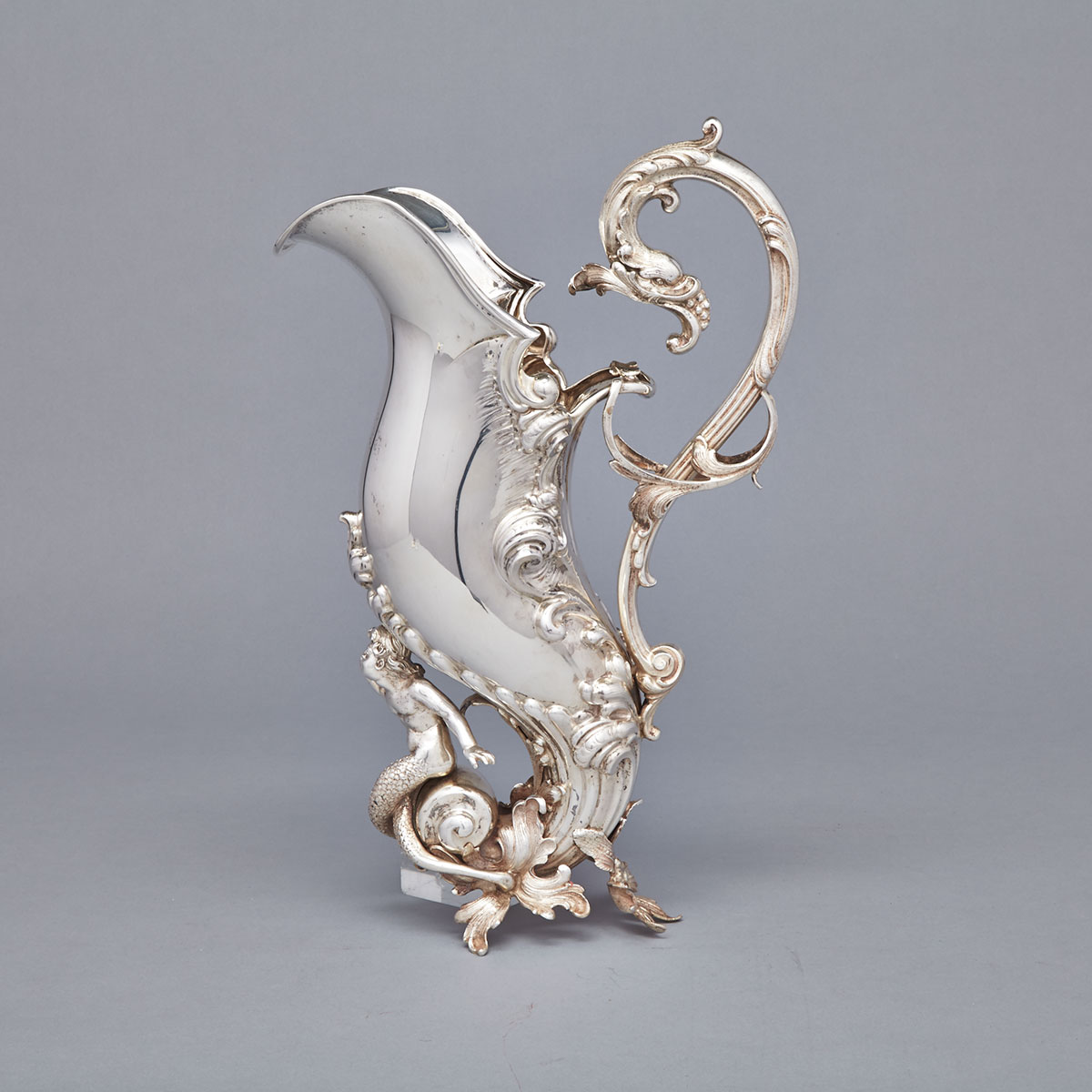 Italian Silver Ewer and Stand, for Henry Birks, c.1960