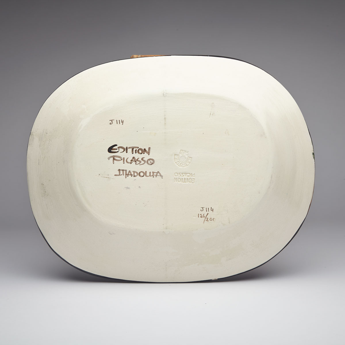 ‘Hibou Mat’, Pablo Picasso (1881-1973) Ceramic Dish, 126/200, c.1955