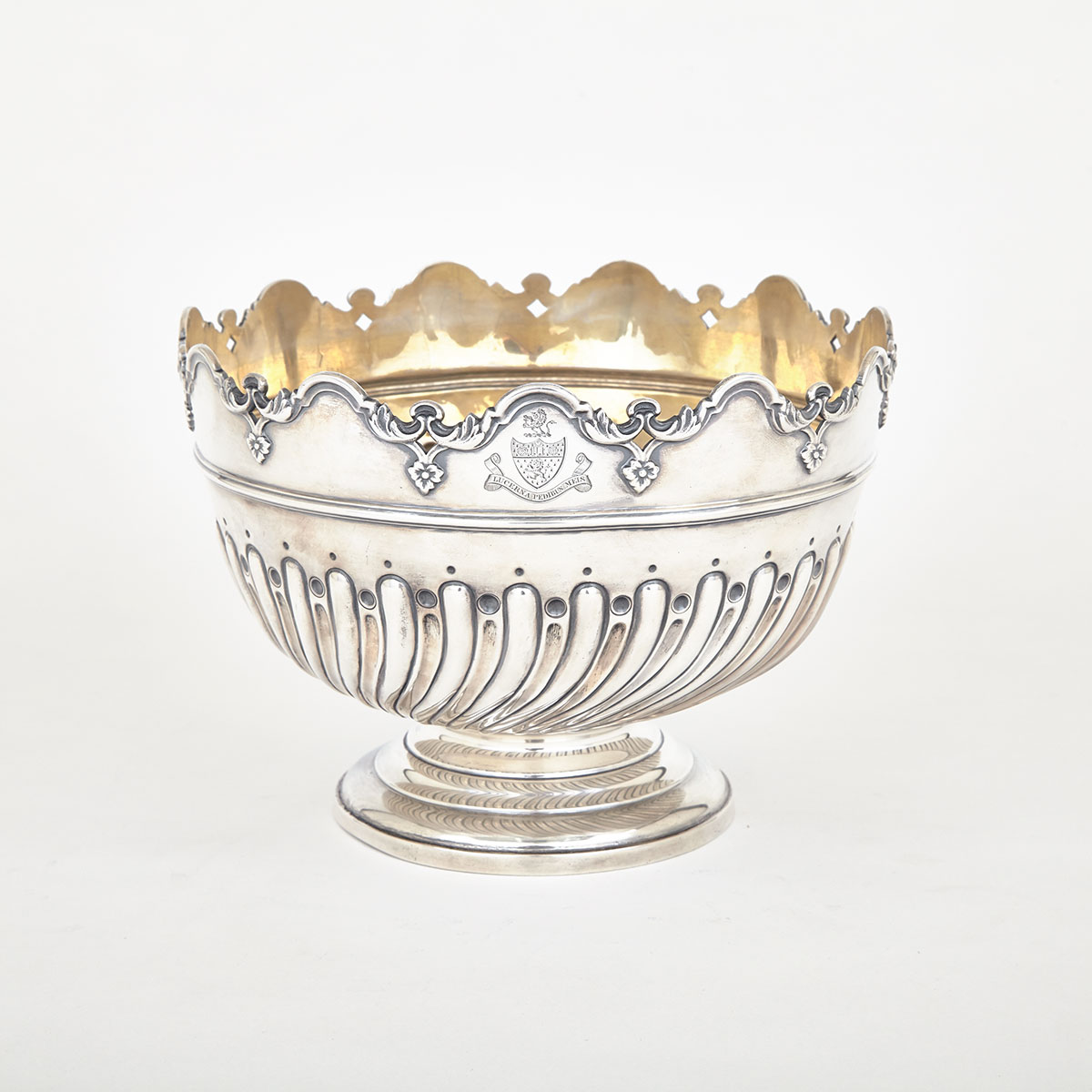 Victorian Silver Footed Bowl, Walter & John Barnard, London, 1888