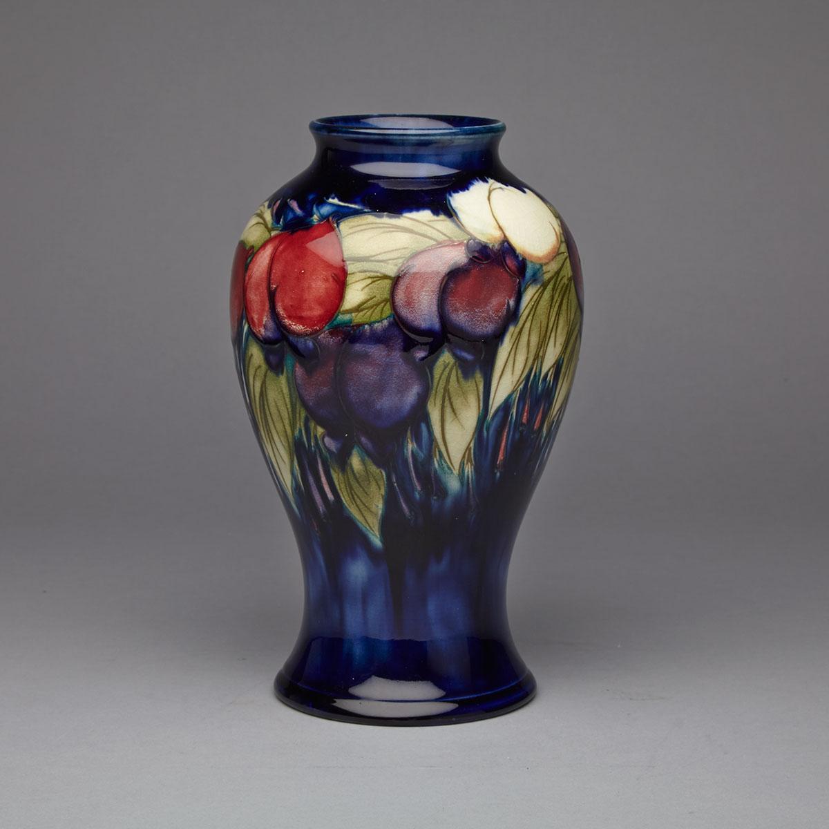 Moorcroft Wisteria Baluster Vase, c.1925