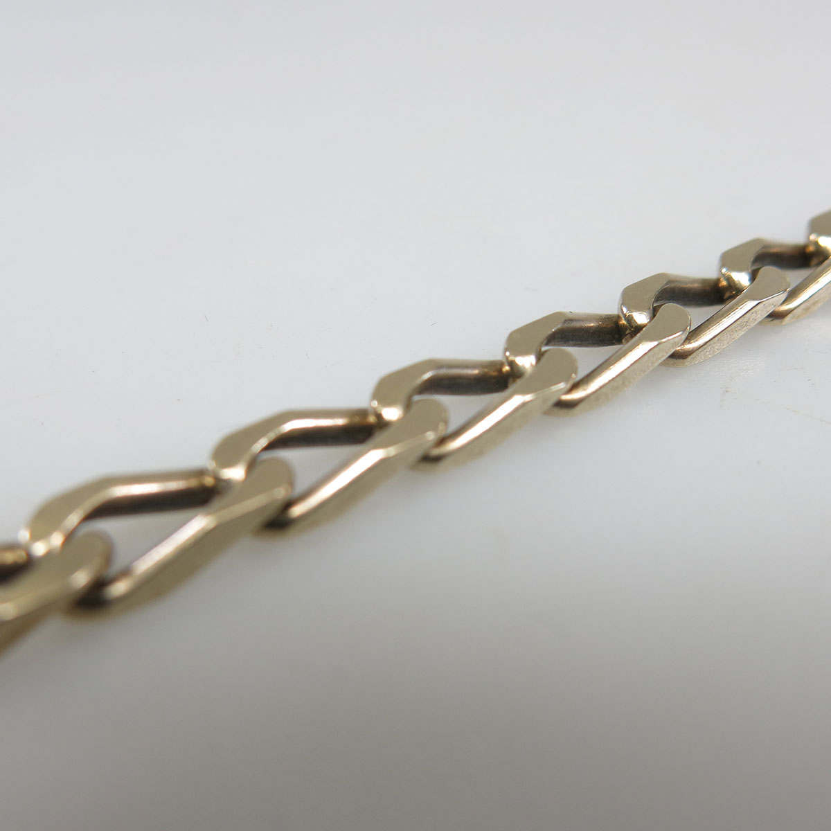 10k Yellow Gold Curb Link Bracelet