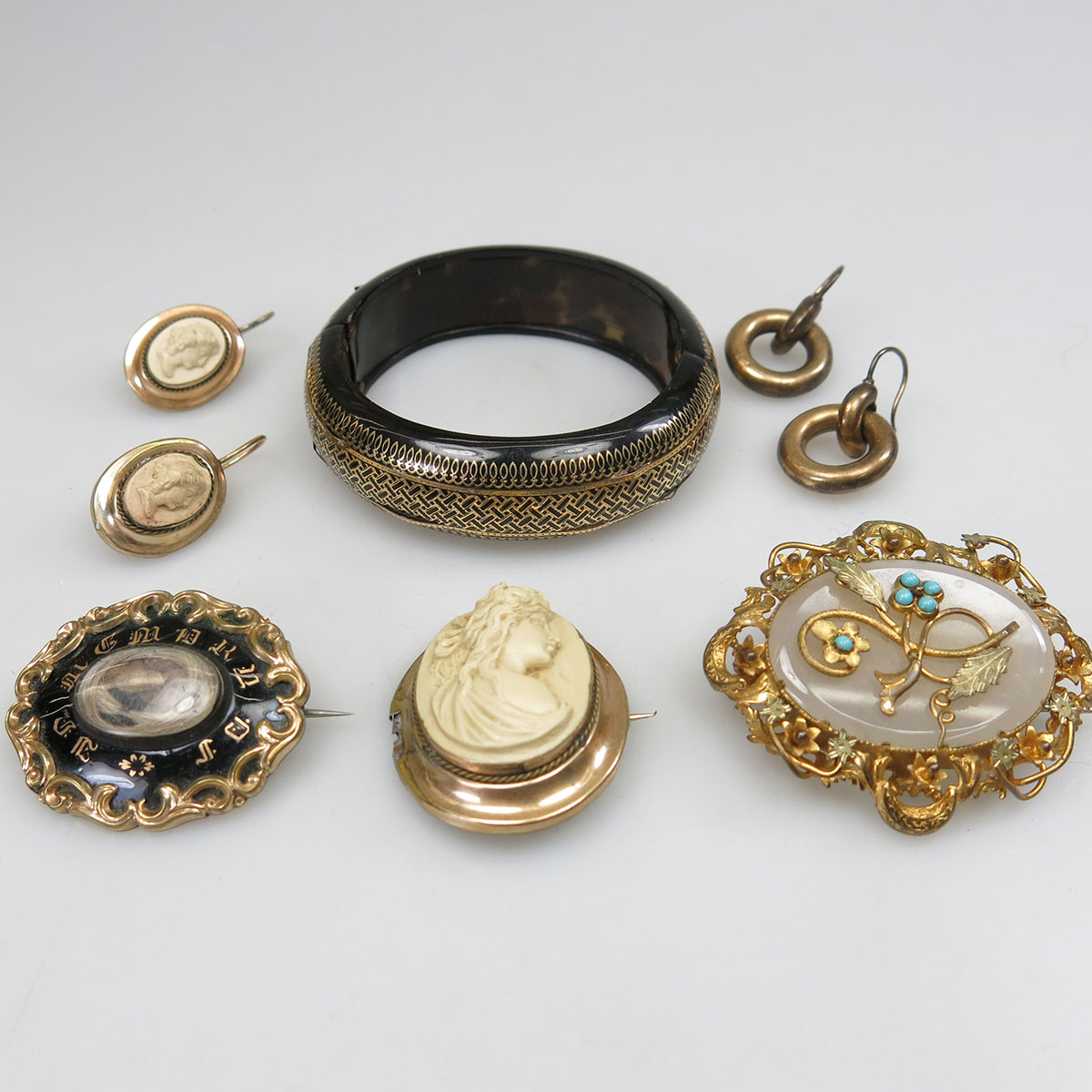 Small Quantity Of 19th Century Jewellery