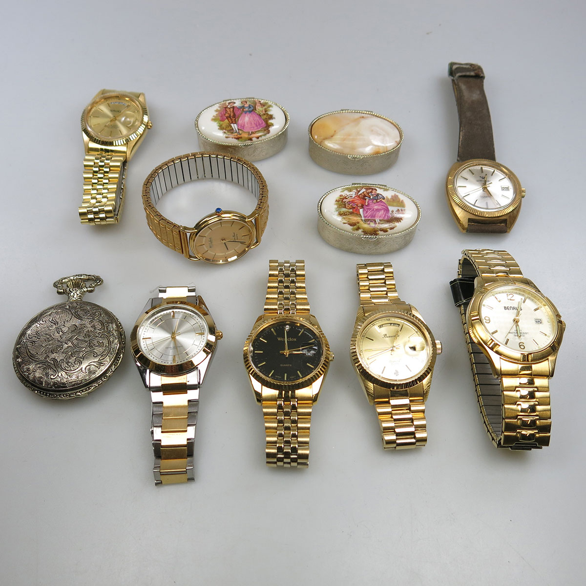 Quantity Of Costume Jewellery, Wristwatches, Etc