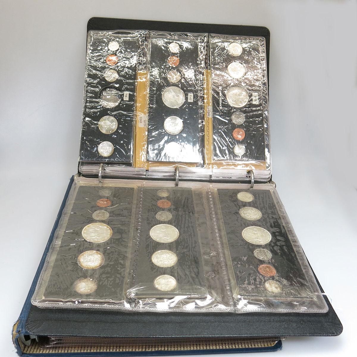 Quantity Of Uncirculated And Partial Canadian Coin Sets