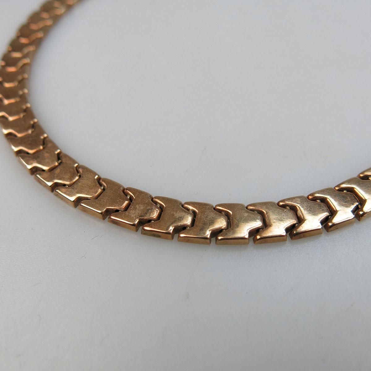 14k Rose Gold Link Necklace