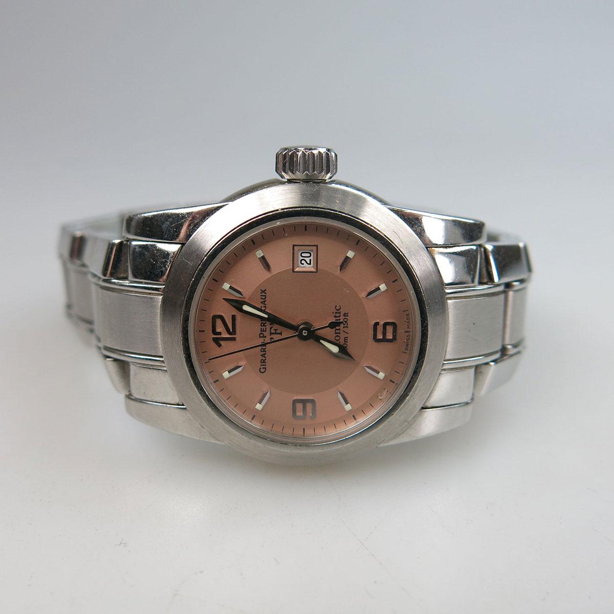 Girard-Perregaux “F” Wristwatch, With Date