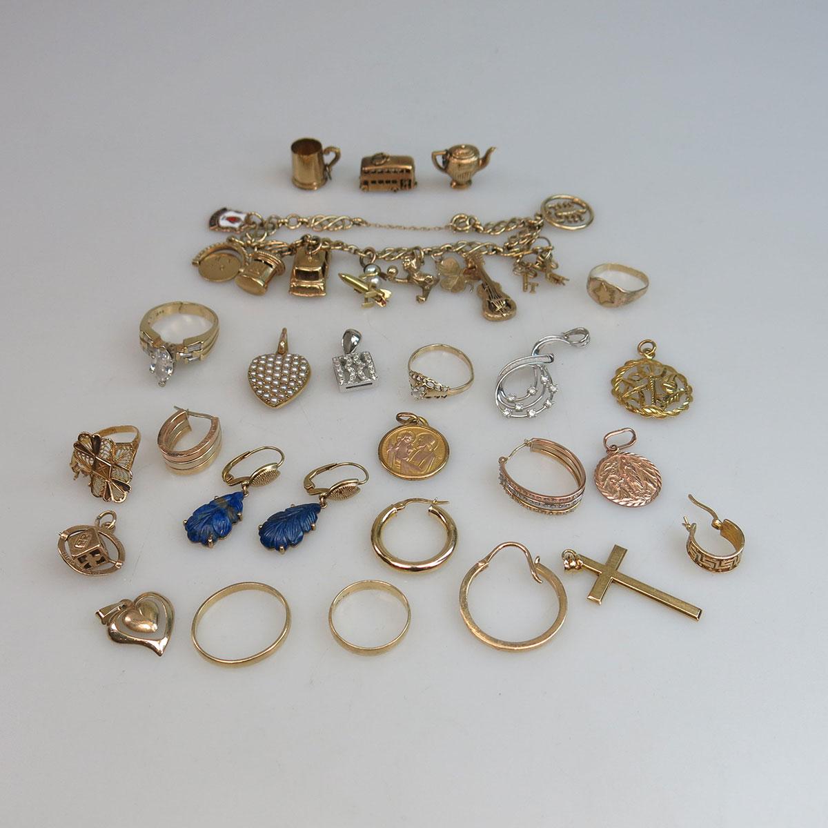 Quantity Of Gold Jewellery