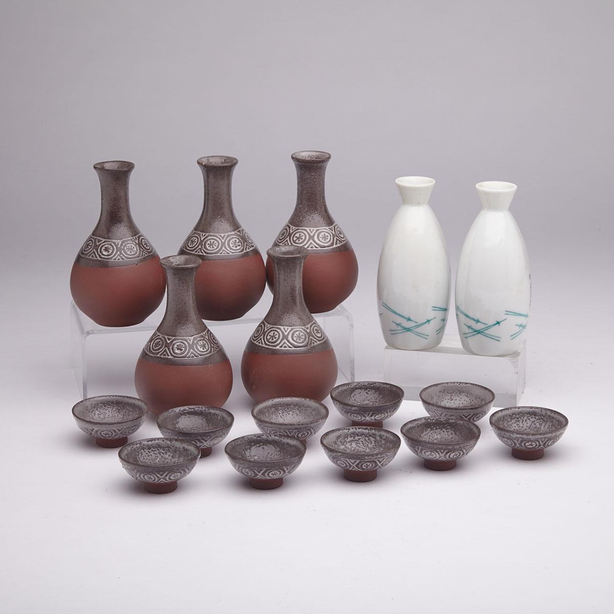 Group of 45 Assorted Japanese Ceramics 