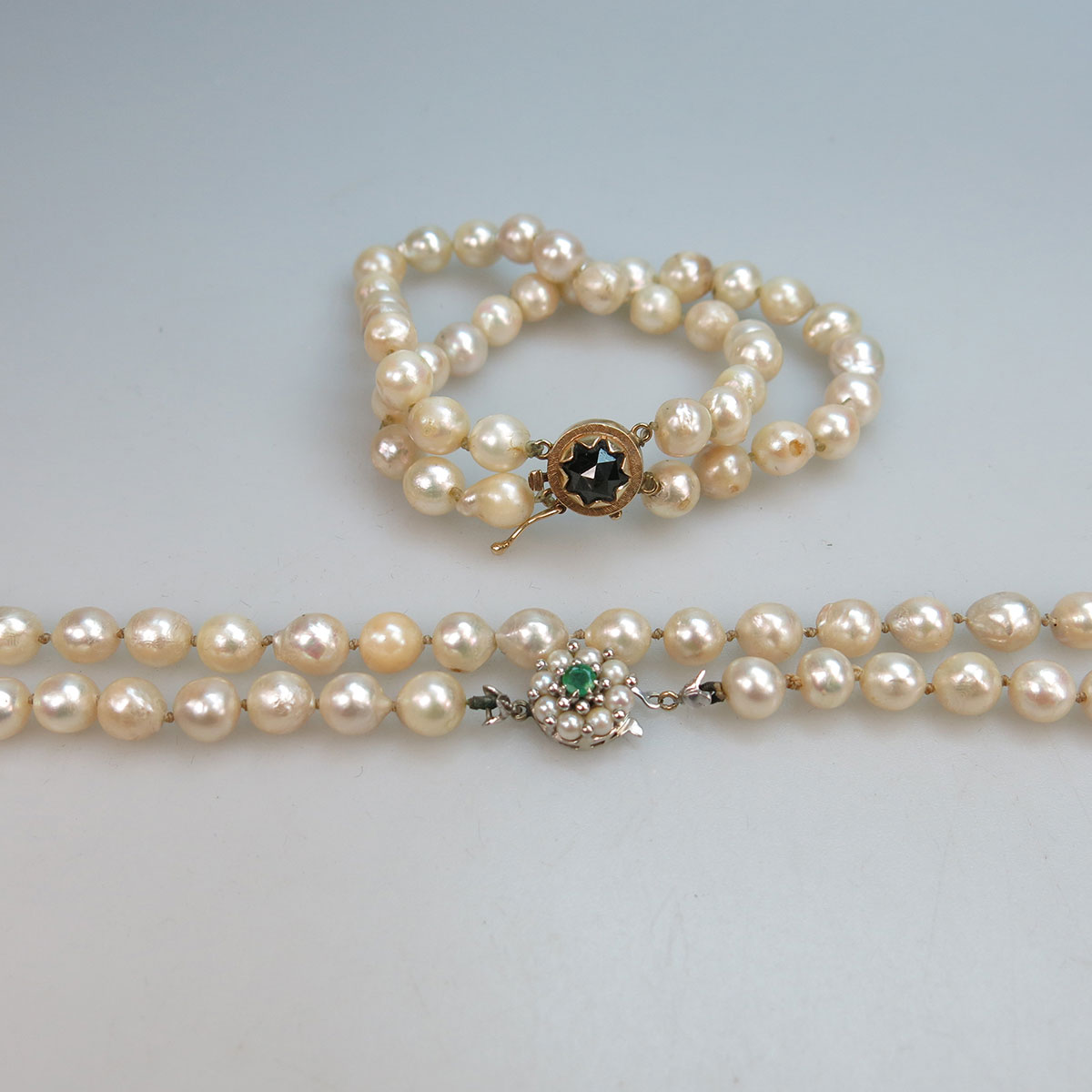 Single Strand Cultured Baroque Pearl Necklace