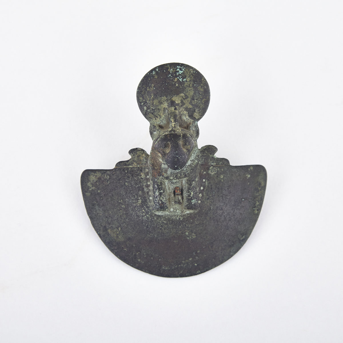Egyptian Bronze Aegis, Late Period, 664-30 B.C.