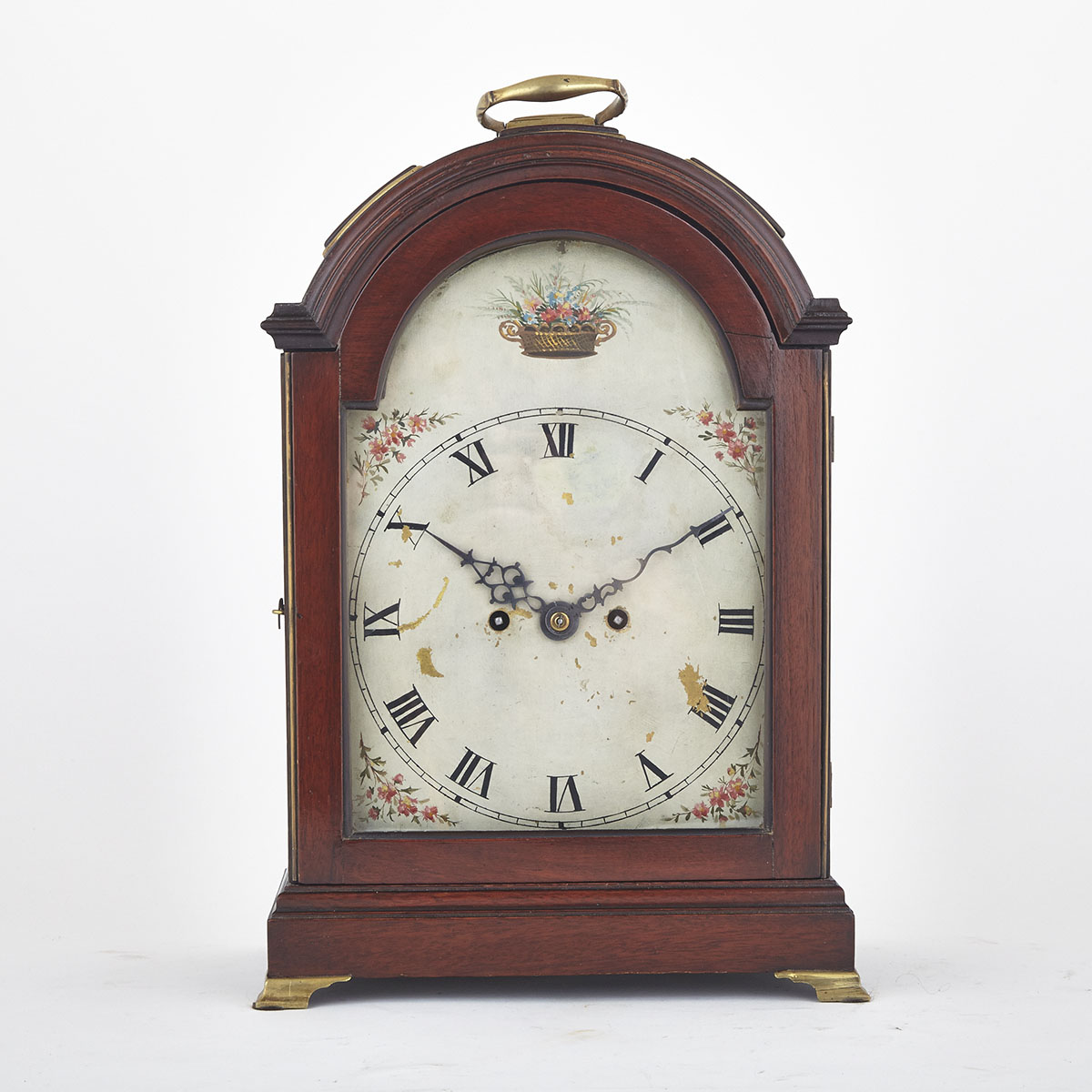Georgian Style Mahogany Bracket Clock, c.1900