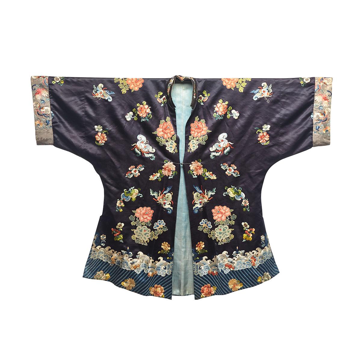 Silk Embroidered Lady’s Jacket, Early 20th Century