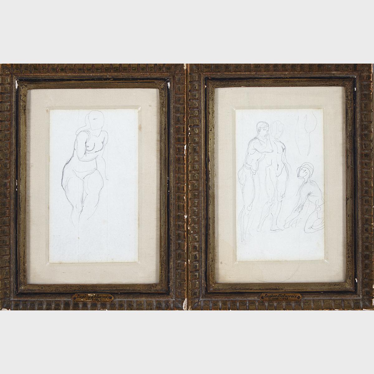 Attributed to Eugene Delacroix (1798-1863)