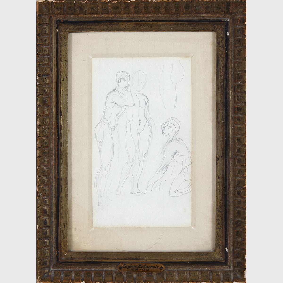 Attributed to Eugene Delacroix (1798-1863)