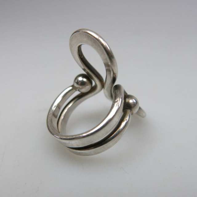 Norway Designs Norwegian Sterling Silver Abstract Ring