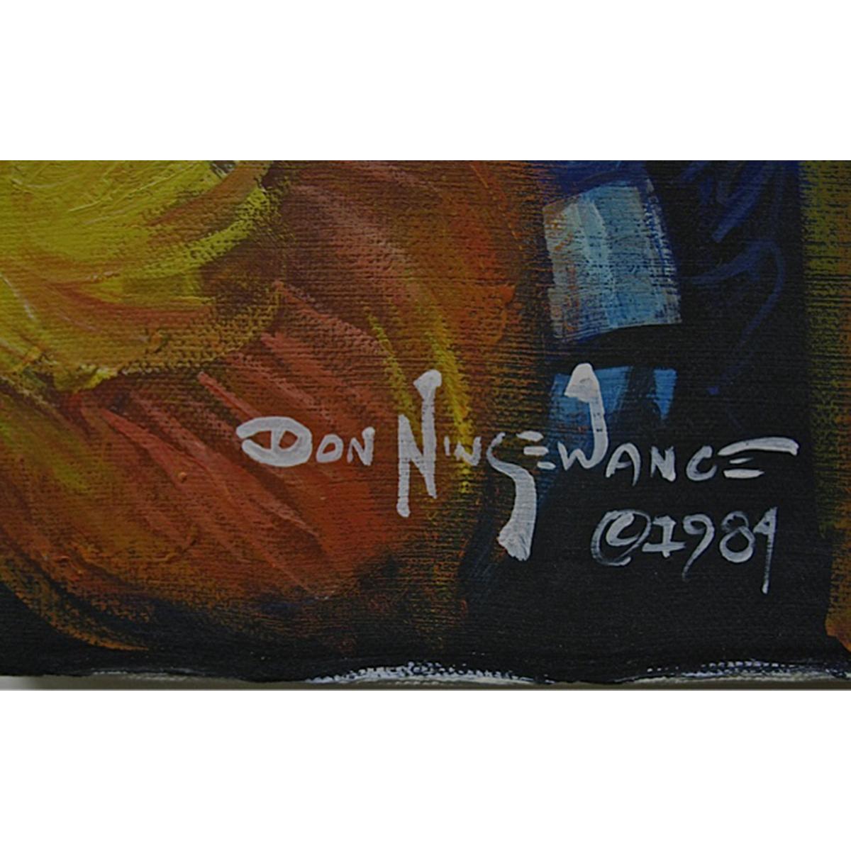 DON NINGEWANCE (NATIVE CANADIAN, 1948-) 