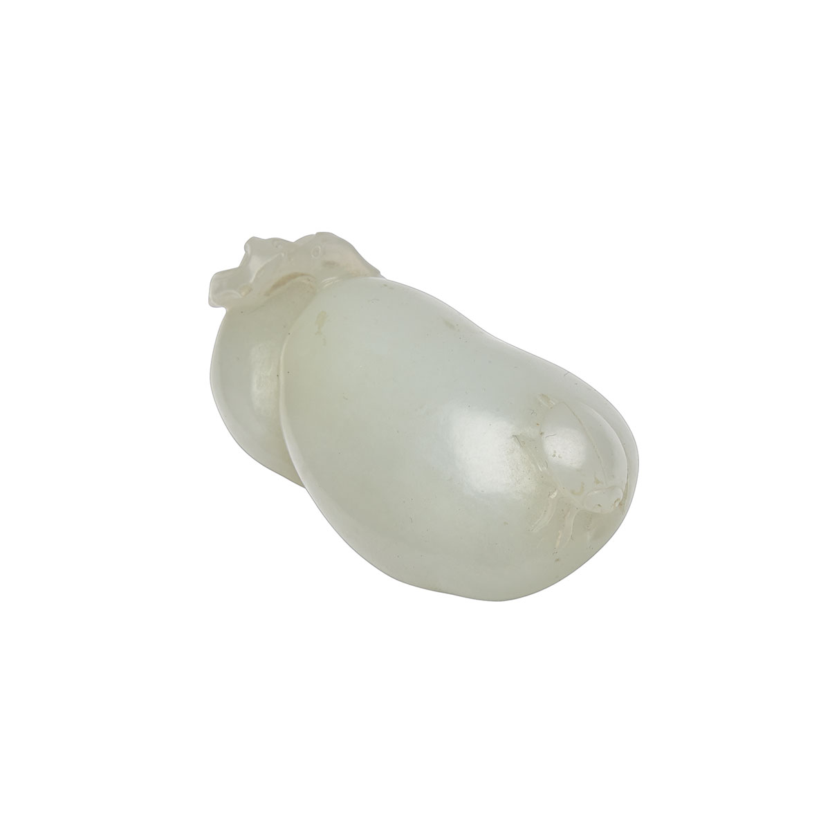 White Jade Gourd and Beetle Group, 18th/19th Century