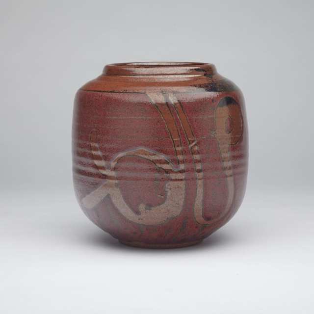 Walter Dexter Stoneware Vase, c.1980