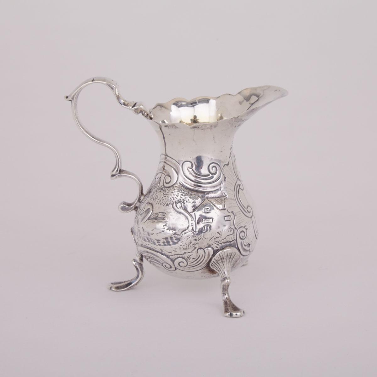 George II Silver Cream Jug, Walter Brind, London, 1750