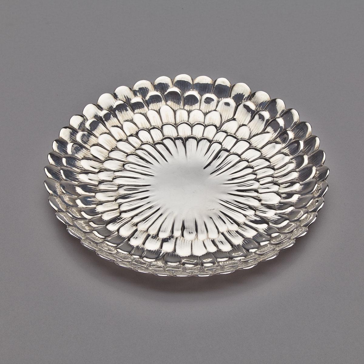 American Silver Floriform Dish, Tiffany & Co., New York, N.Y., c.1900