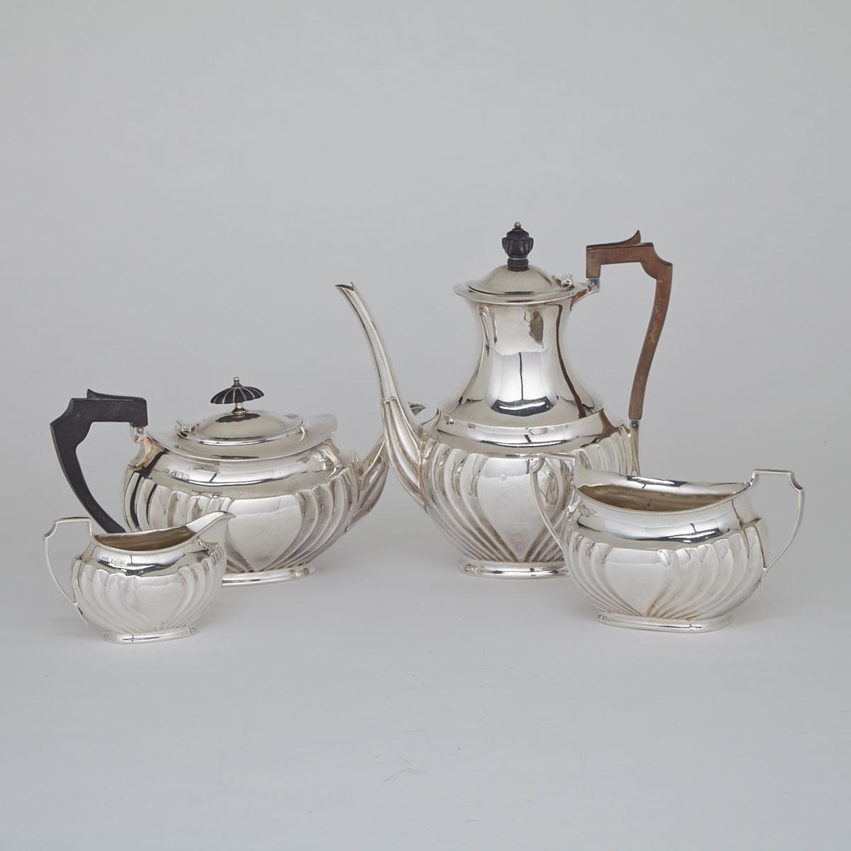 Victorian Silver Tea and Coffee Service, Henry Birks (probably), Sheffield, 1891/92
