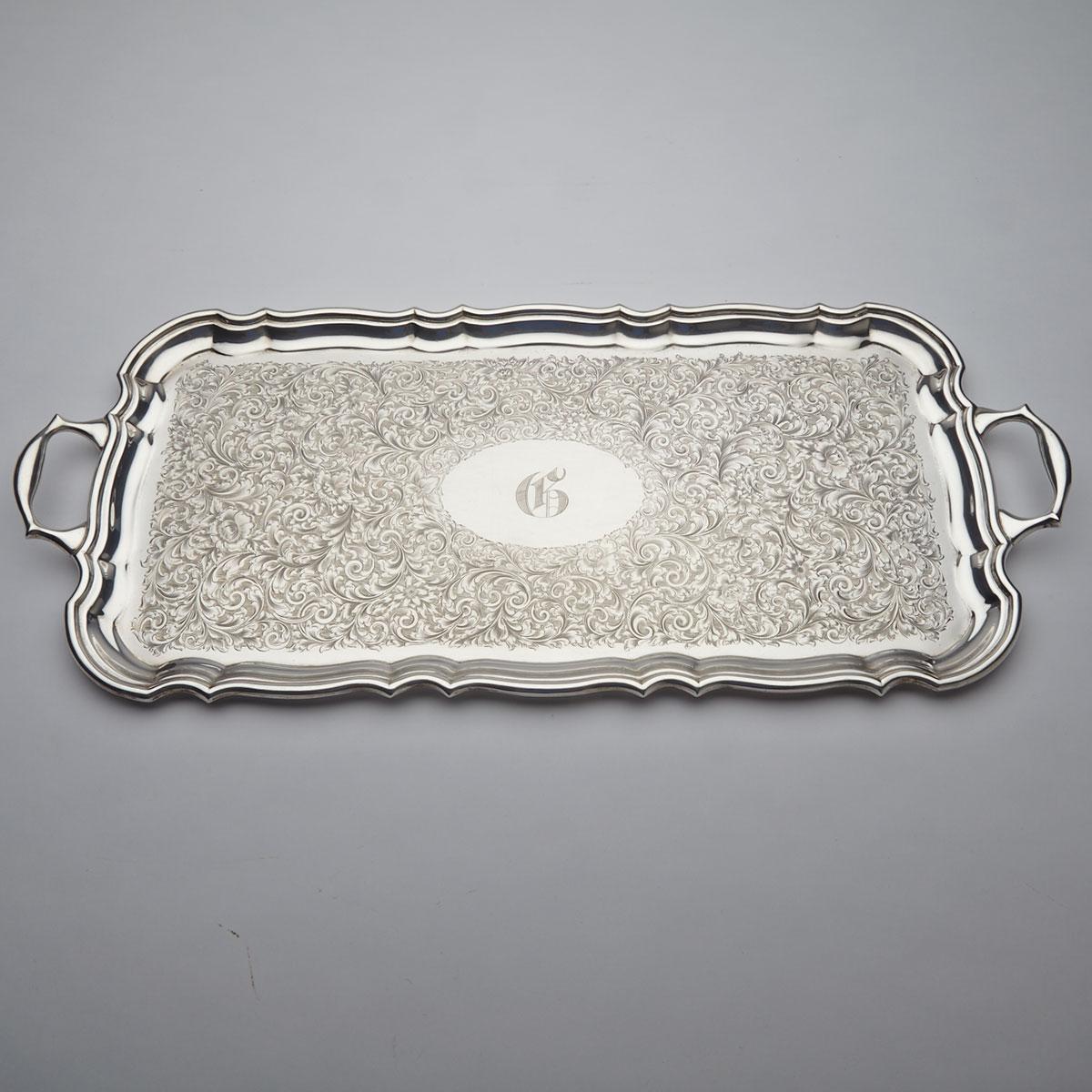 Canadian Silver Cocktail Tray, Henry Birks & Sons, Montreal, Que., 1929