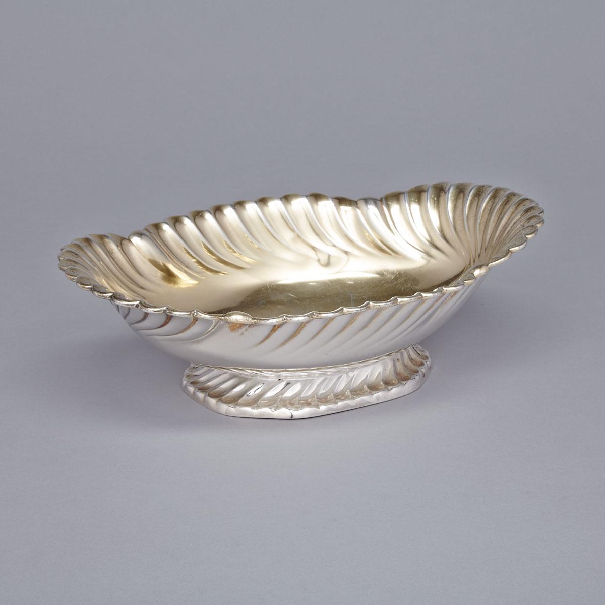 American Silver Oval Berry Bowl, Gorham Mfg. Co., Providence, R.I., 1890