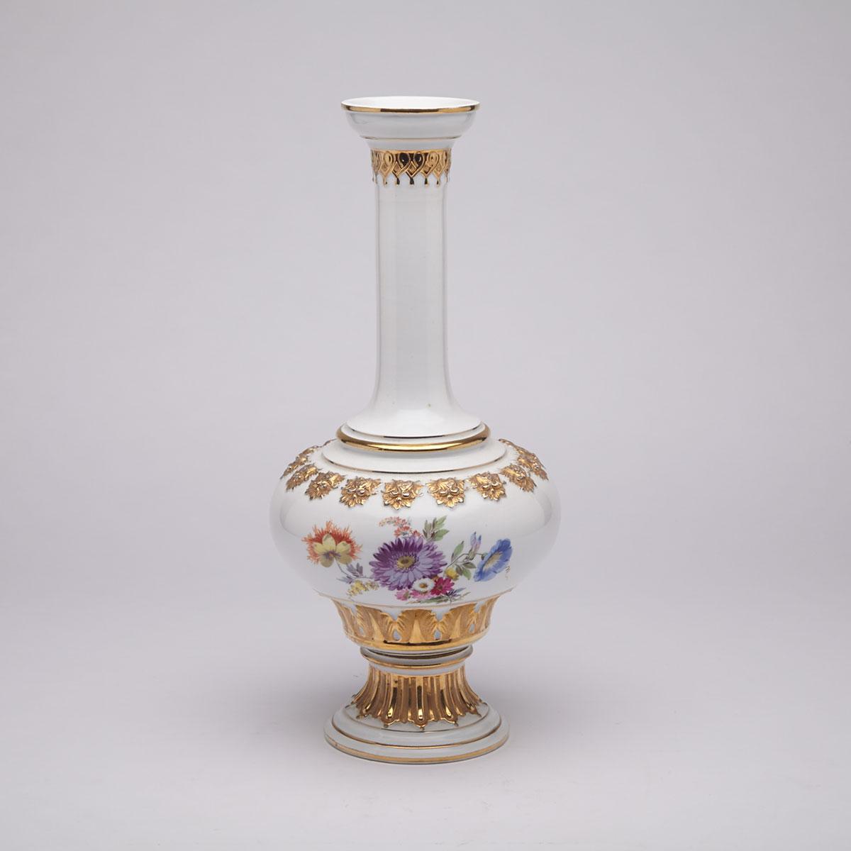 Meissen Baluster Vase, c.1900