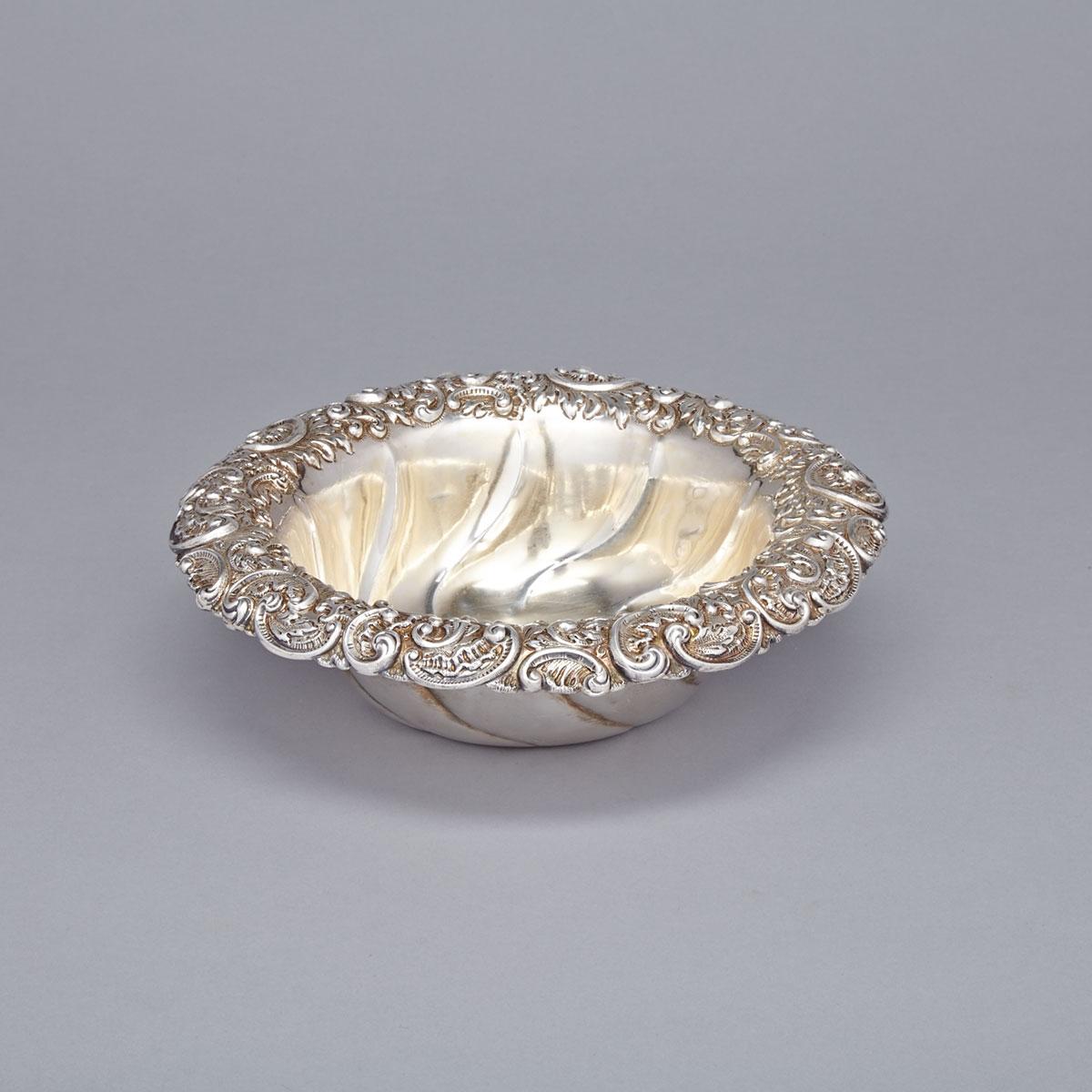 American Silver Berry Bowl, B.H. Stief Jewelry Co., Nashville, Tenn., c.1900