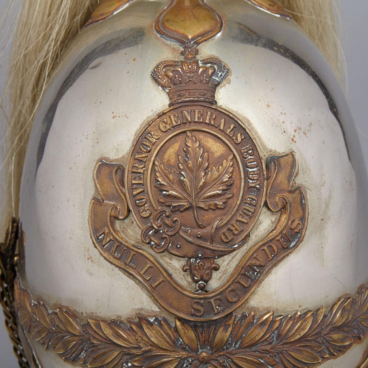 Canadian Governor General’s Bodyguard 1871 Pattern Cavalry “Albert’ Helmet, c.1900
