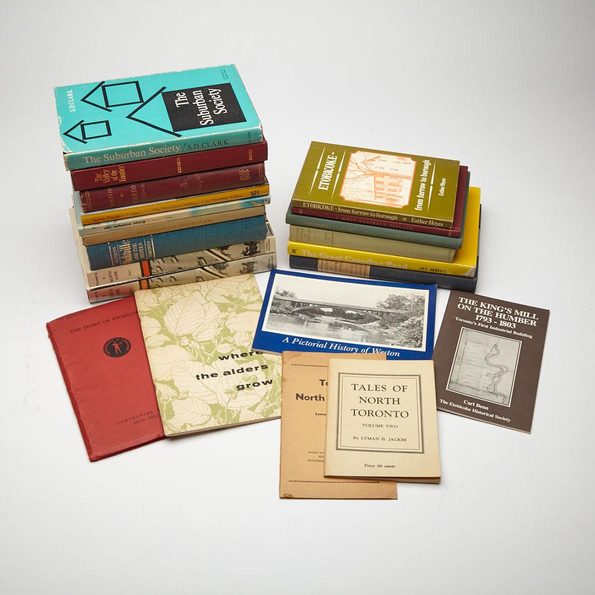 Twenty 20th Century Volumes on Toronto Environs