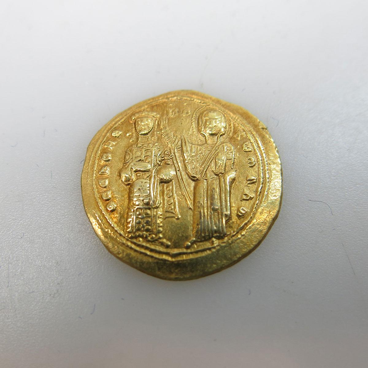 Romanus III Gold Histamenon Coin