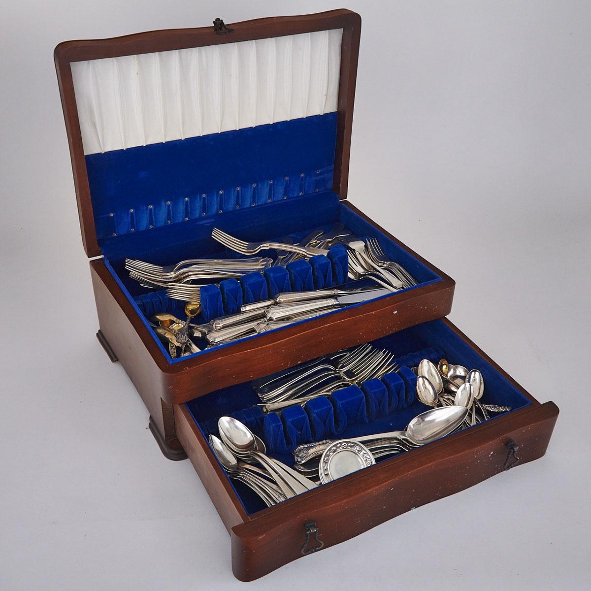 Various Silver Flatware, mainly North American, 19th/20th century