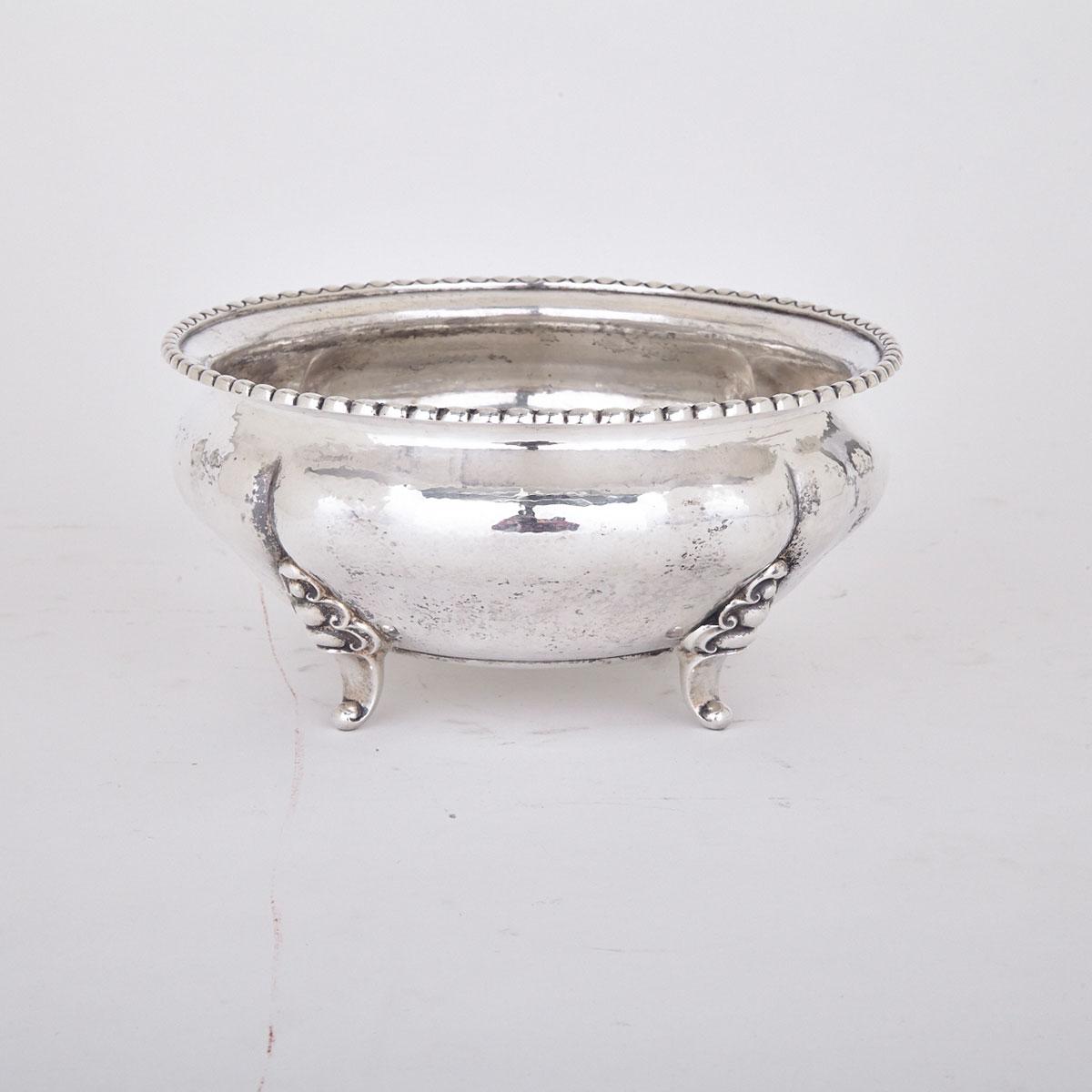 Dutch Market Silver Bowl, Begeer, Van Kempen & Vos, possibly German, mid-20th century