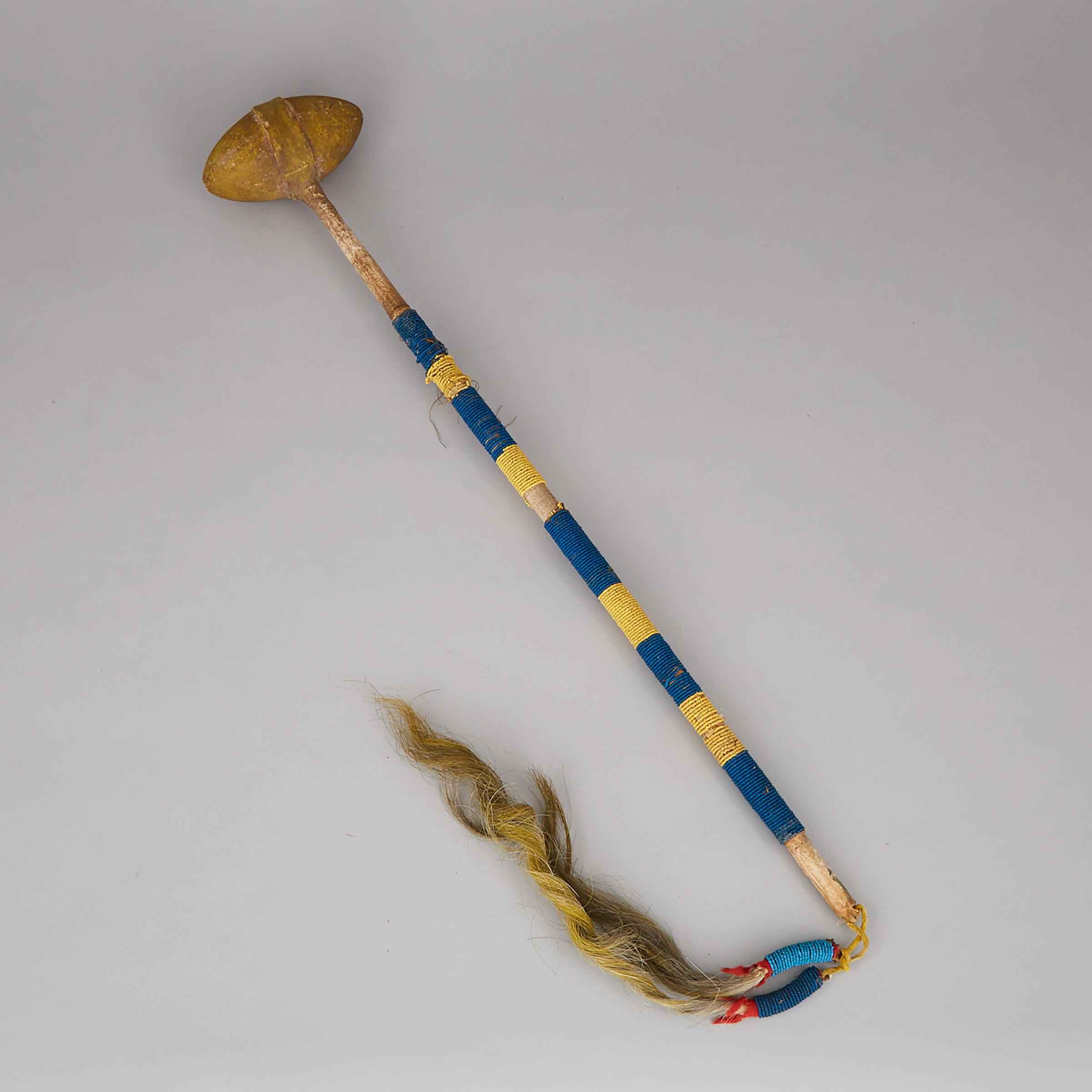 Plains Indian Ceremonial War Club, 19th/early 20th century