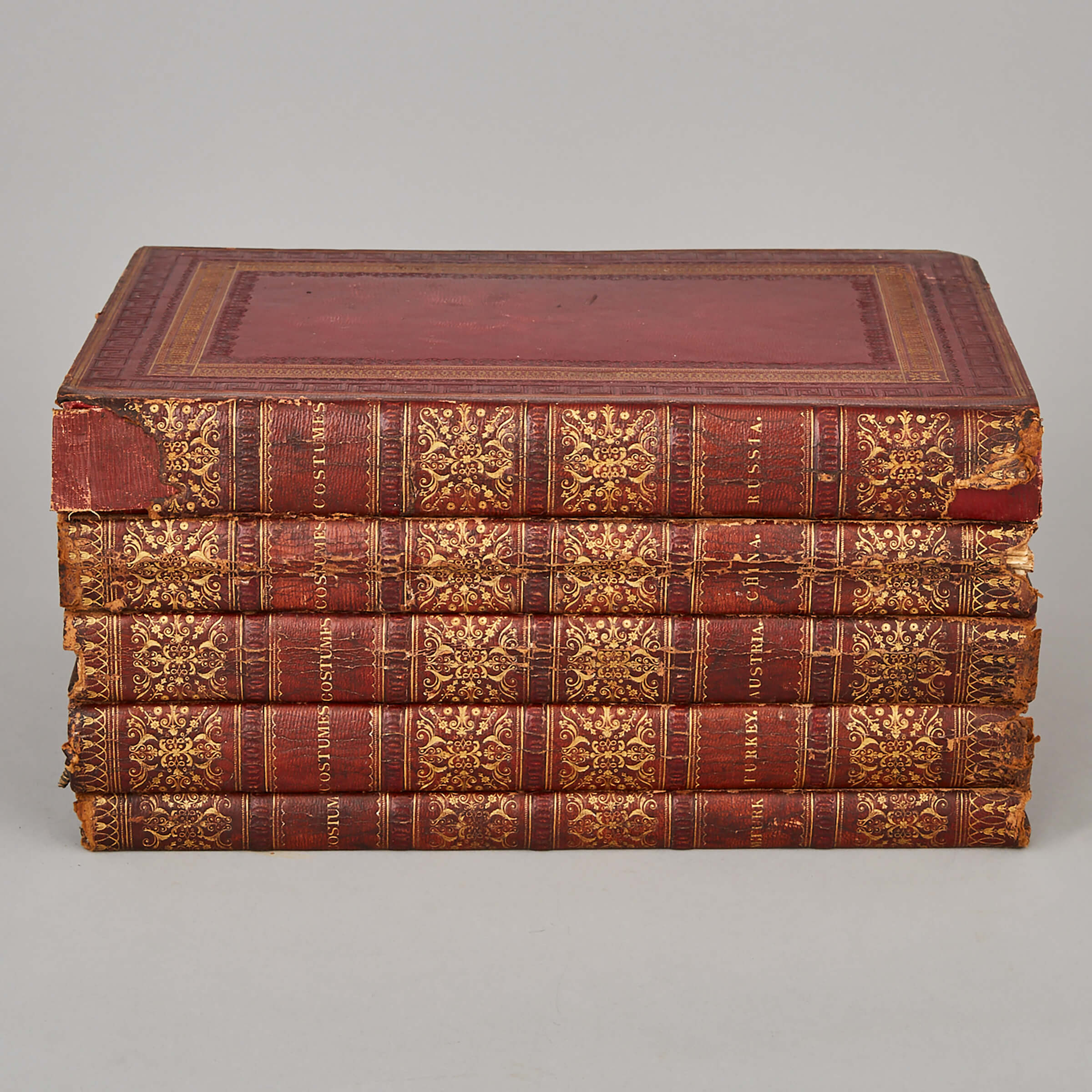 Five Volumes on the Costumes of Various Countries, William Miller and Thomas McLean, London, 1799-1818