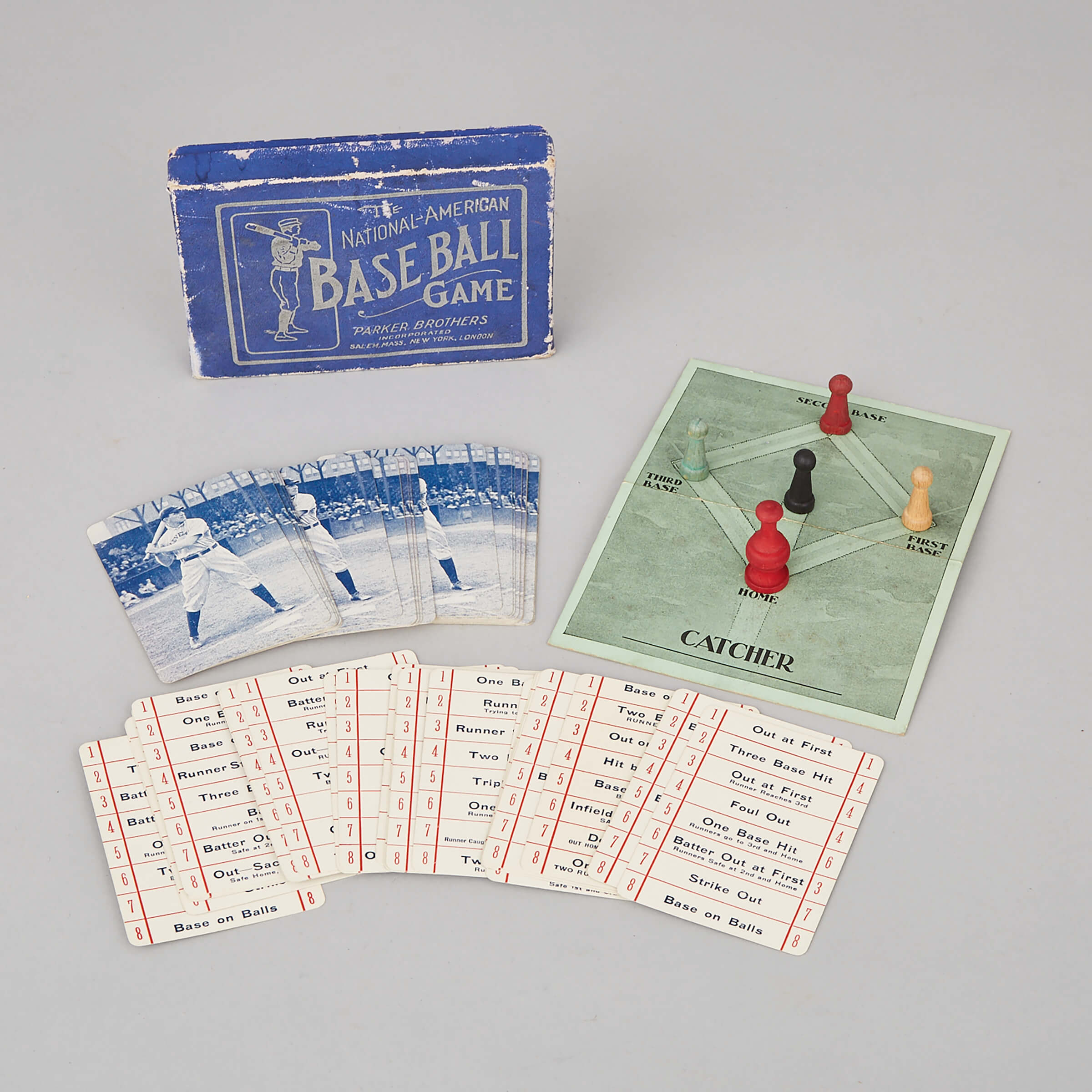 The National American Baseball Game, Parker Brothers Inc., c.1913