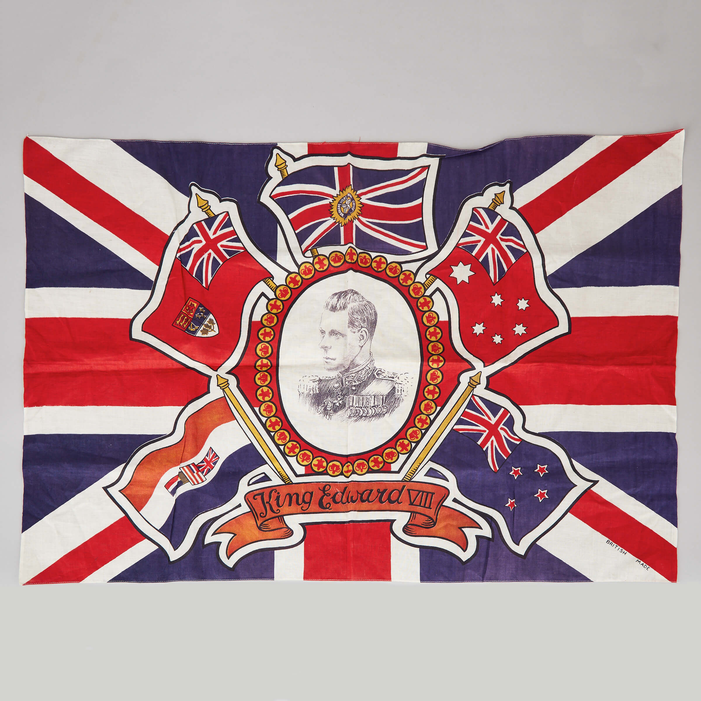 Edward VIII Coronation Flag, c.1937