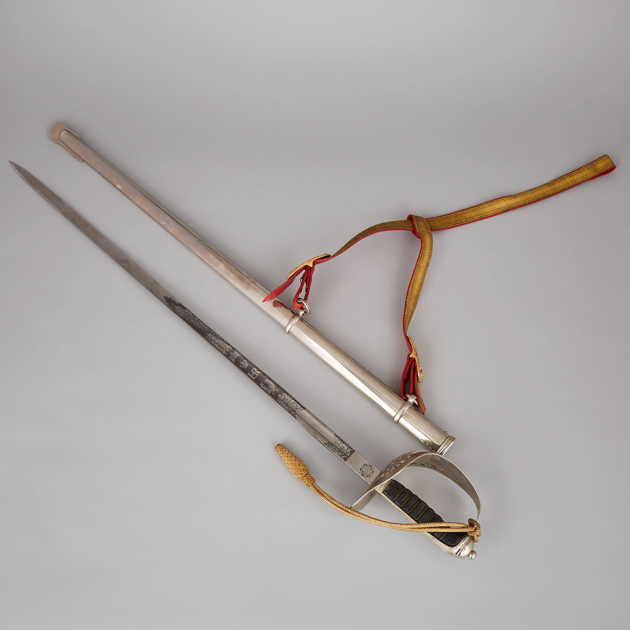 Elizabeth II 1897 Pattern Infantry Officer’s Sword, mid 20th century