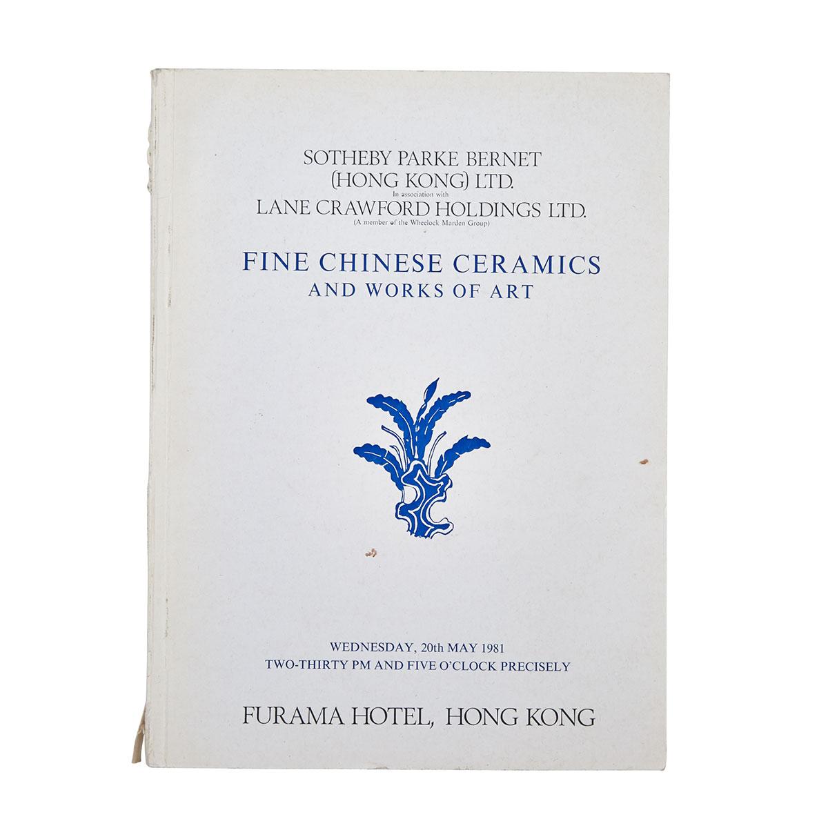 Group of Thirty Sotheby’s and Christie’s Catalogues From London, New York, and Hong Kong